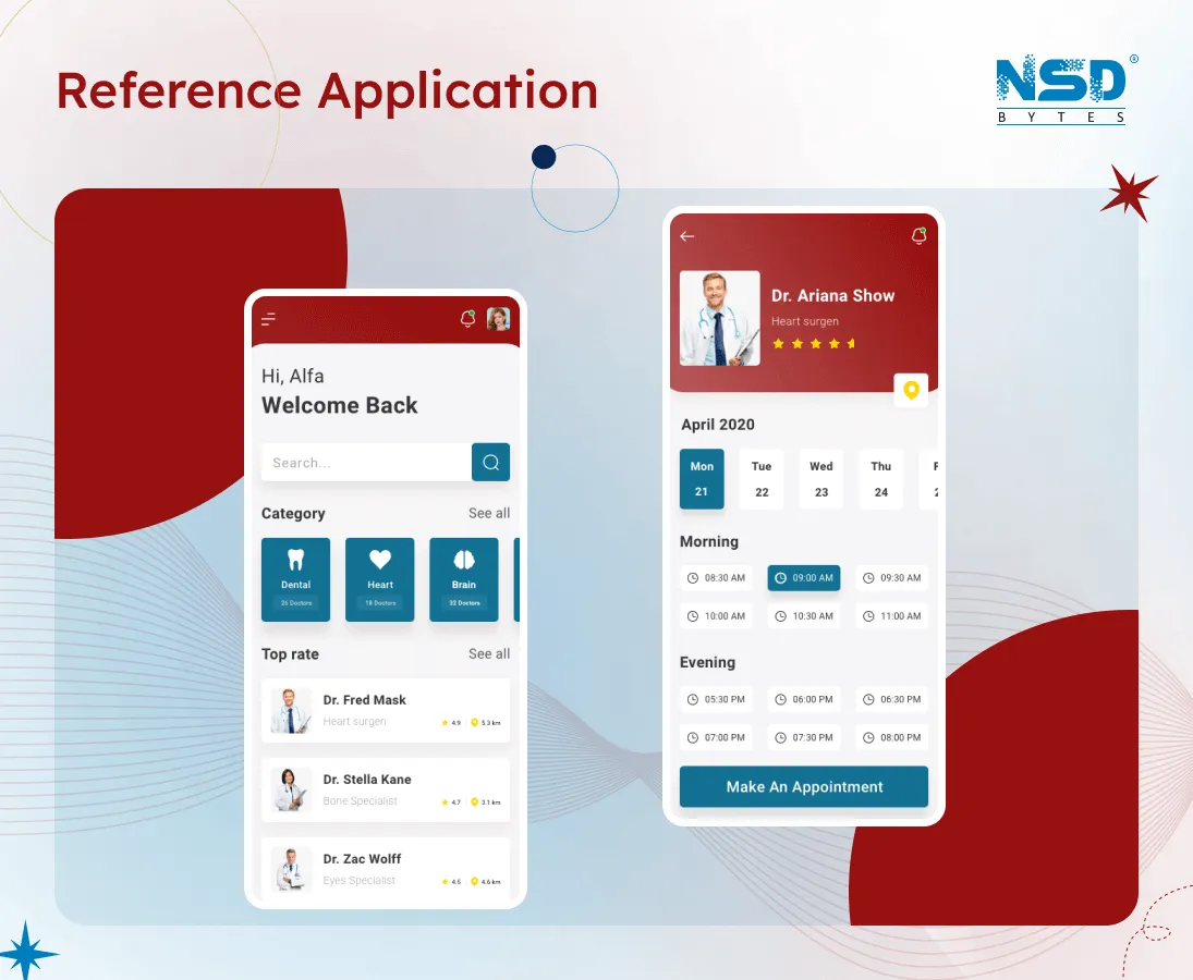 Doctor Reference Application