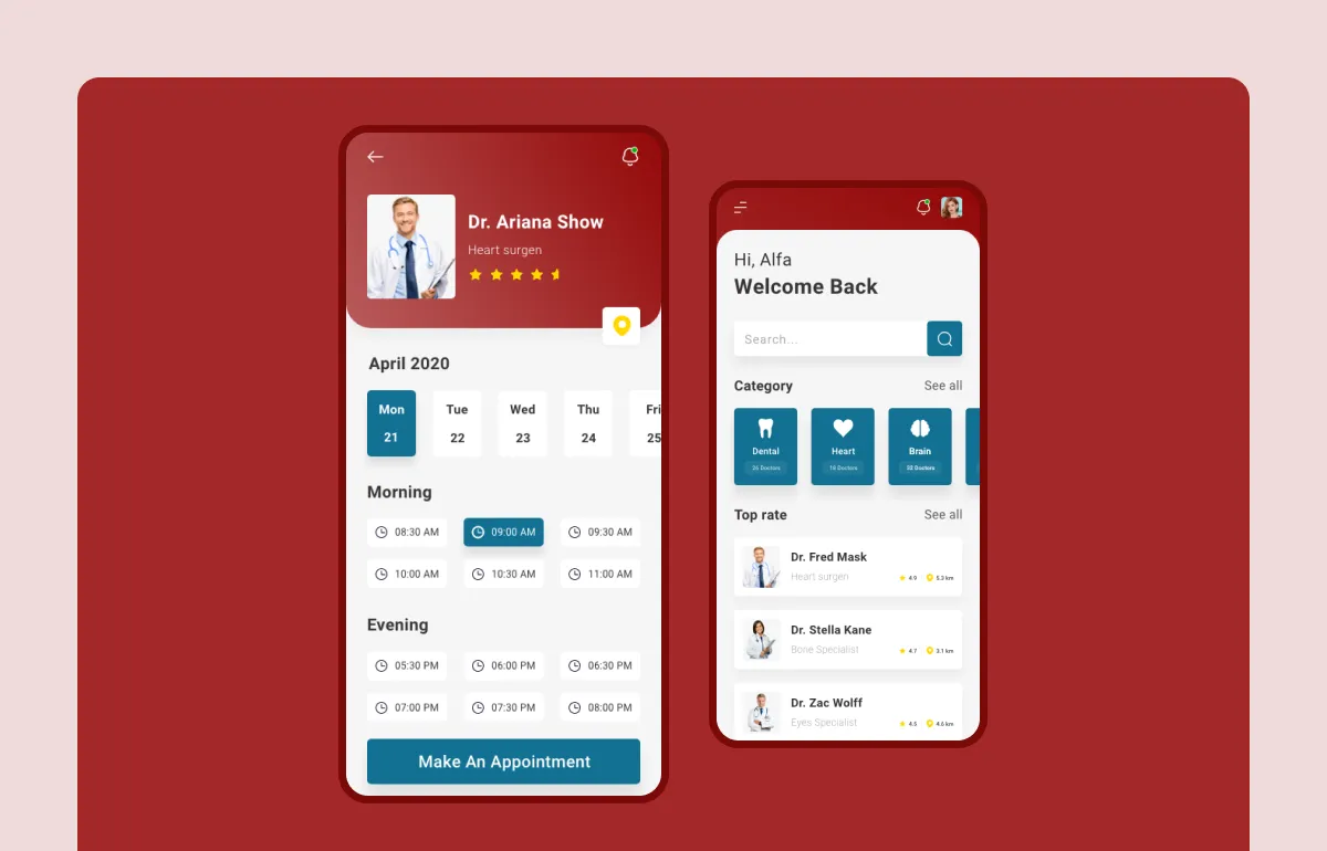 Doctor Reference Application